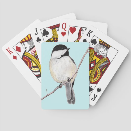 Chickadee Pokerkaarten (Achterkant)