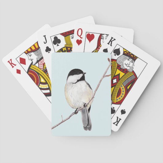 Chickadee Pokerkaarten (Achterkant)
