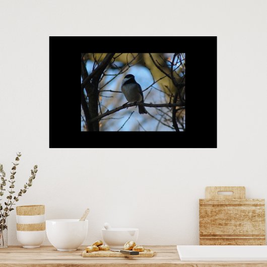 Chickadee Poster (Keuken)