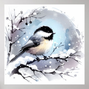 Chickadee-Poster Poster