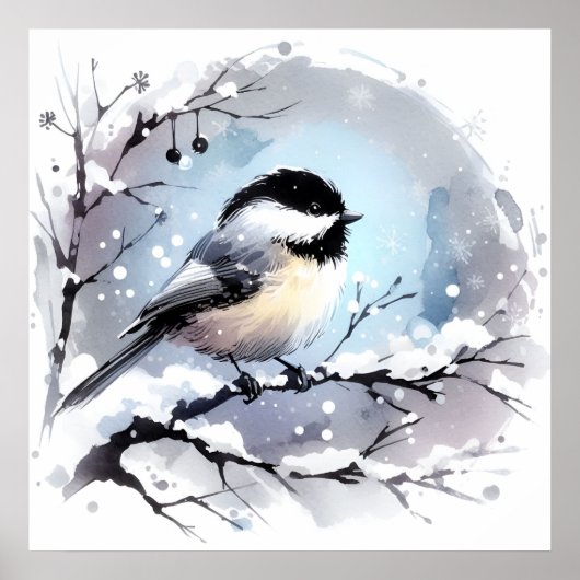 Chickadee-Poster Poster (Voorkant)