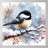 Chickadee-Poster Poster (Voorkant)