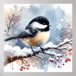 Chickadee-Poster Poster