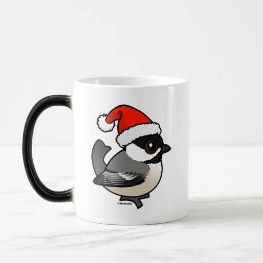 Chickadee Santa Magische Mok (Links)