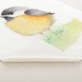 Chickadee Sherpa Blanket Sherpa Deken (3/4)