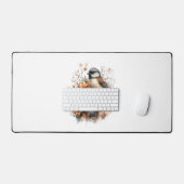 Chickadee Shirt Country Pumpkin Bureaumat (Keyboard & Muis)