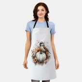 Chickadee Shirt Country Pumpkin Schort (Gedragen)
