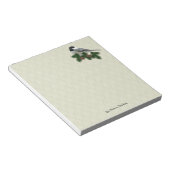 Chickadee Small Custom Notepad Notitieblok (Schuin)