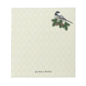 Chickadee Small Custom Notepad Notitieblok (Voorkant)