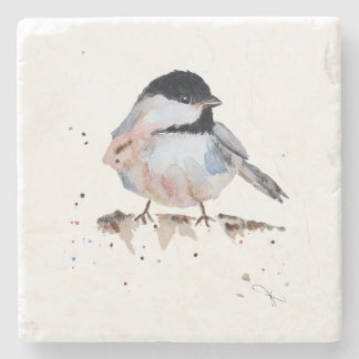 Chickadee Stenen Onderzetter