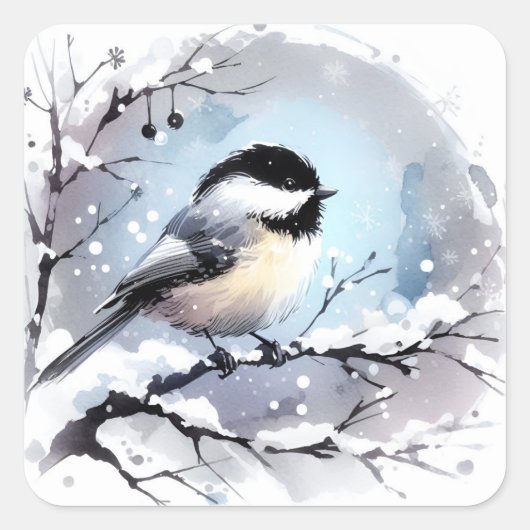 Chickadee Stickers (Voorkant)