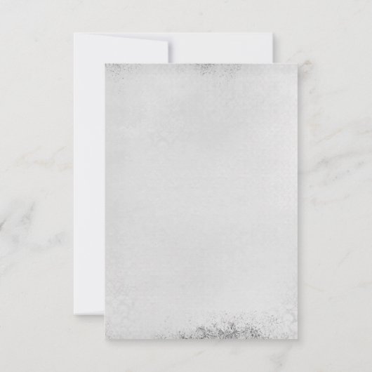 Chickadee-Sweet Winter Black-Capped Bird Bedankkaart (Achterkant)