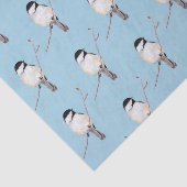 Chickadee Tissuepapier (Detail)