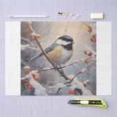 Chickadee Tissuepapier (Craft)