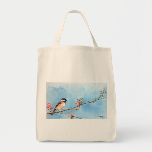 Chickadee Tote Bag (Voorkant)