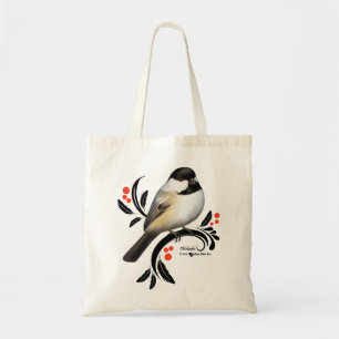 Chickadee Tote Bag