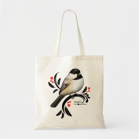 Chickadee Tote Bag (Voorkant)