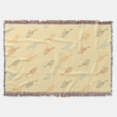 Chickadee Warm Pattern Throw Blanket Deken (Voorkant)