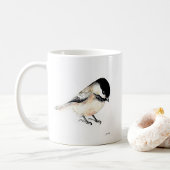 Chickadee Waterverf Art Koffie Mok