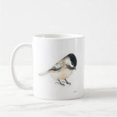 Chickadee Waterverf Art Koffie Mok (Links)
