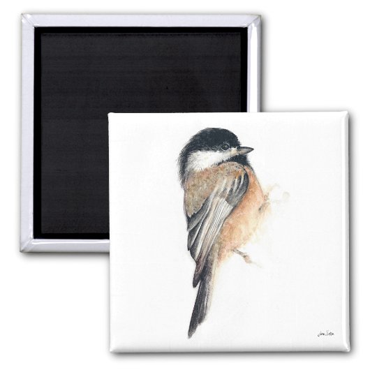Chickadee Waterverf kunstmagneet Magneet