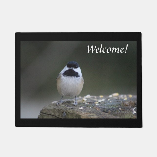 Chickadee Welcome Mat (Voorkant)