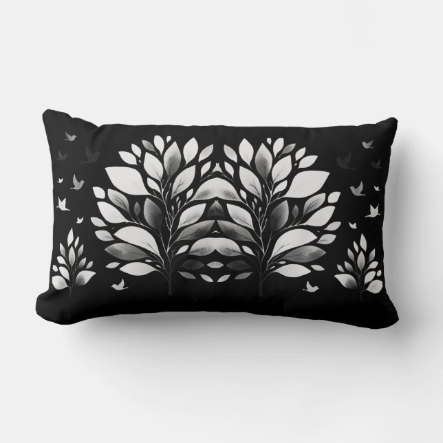 Chickadee Whispers Kussen (Voorkant)