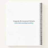 Chickadee Whispers Notitieboek (Achterkant)