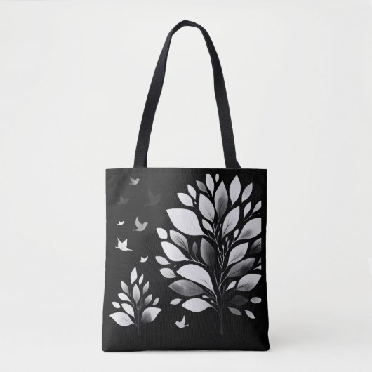Chickadee Whispers Tote Bag (Voorkant)
