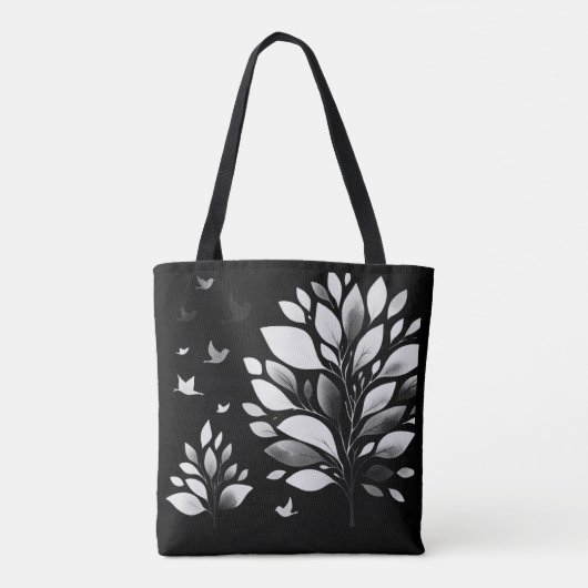 Chickadee Whispers Tote Bag (Achterkant)