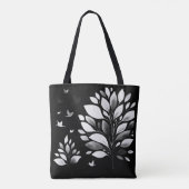 Chickadee Whispers Tote Bag (Achterkant)