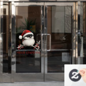 Chickadee Window Cling Raamsticker (Kantoordeur)