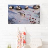 Chickadee Winter Banner (Insitu)