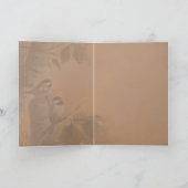 Chickadees 5 x 7 bedankkaart (Binnen)