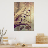 CHICKADEES - Canvas Print (Keuken)