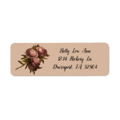 "Chickadees" [design 2] Etiket (Voorkant)