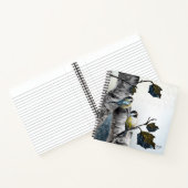 "Chickadees" [design 2] Multi sizes Notitieboek (Binnen)