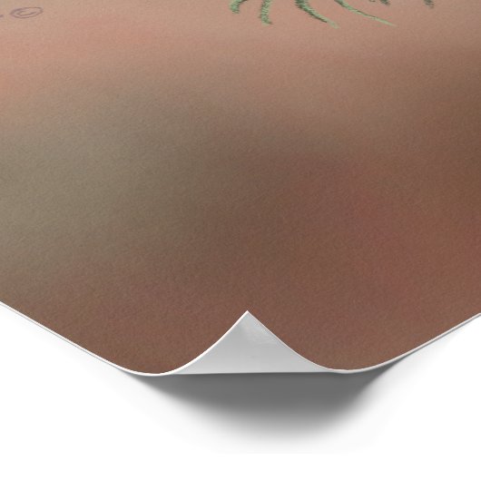 CHICKADEES EN PINECONES VAN SHARON SHARPE POSTER (Hoek)