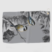 Chickadees Golfhanddoek (Horizontaal)