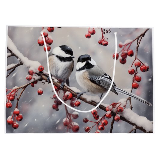 Chickadees Groot Cadeauzakje (Achterkant)