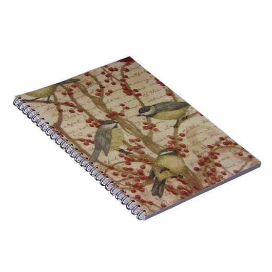 Chickadees Notitieboek (Rechterzijde)