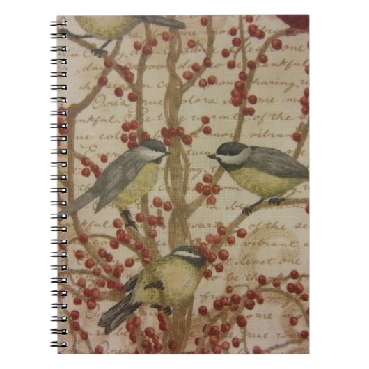 Chickadees Notitieboek (Voorkant)