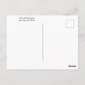 Chickadees on Tree Branches in Winter Snow Postca Briefkaart (Achterkant)