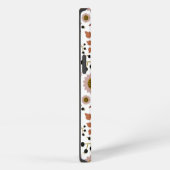 Chickadees Pink Gold Pattern iPhone Hoesje (Rechterkant)
