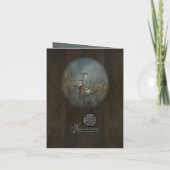 Chickadees Pond  Bedankkaart (Achterkant)