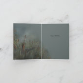 Chickadees Pond Bedankkaart (Binnen)