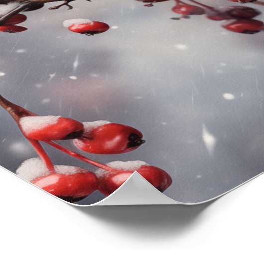 Chickadees Poster (Hoek)