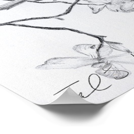 Chickadee's Song Poster (Hoek)