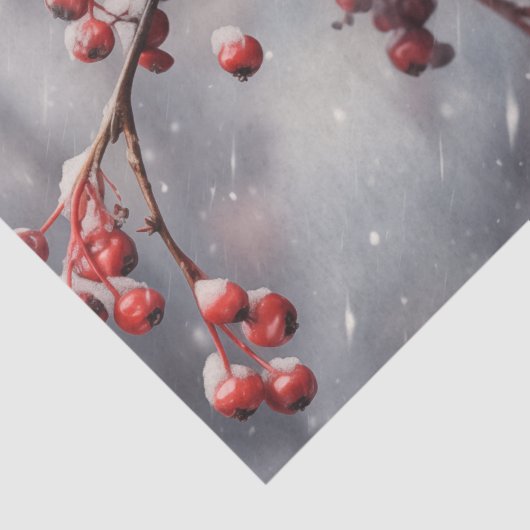 Chickadees Tissuepapier (Detail)