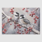Chickadees Tissuepapier (Voorkant)